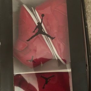 Infant red Jordans
